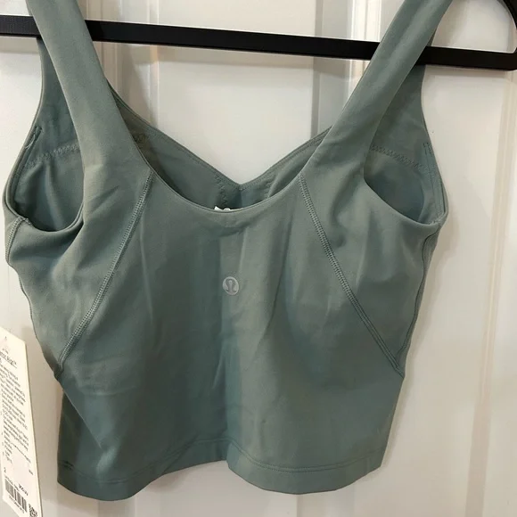NWT Lululemon Align Tank fits A/B cup size 2 in Crater Blue - Picture 5 of 5